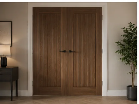 White bifold internal doors installed in a Berkshire home