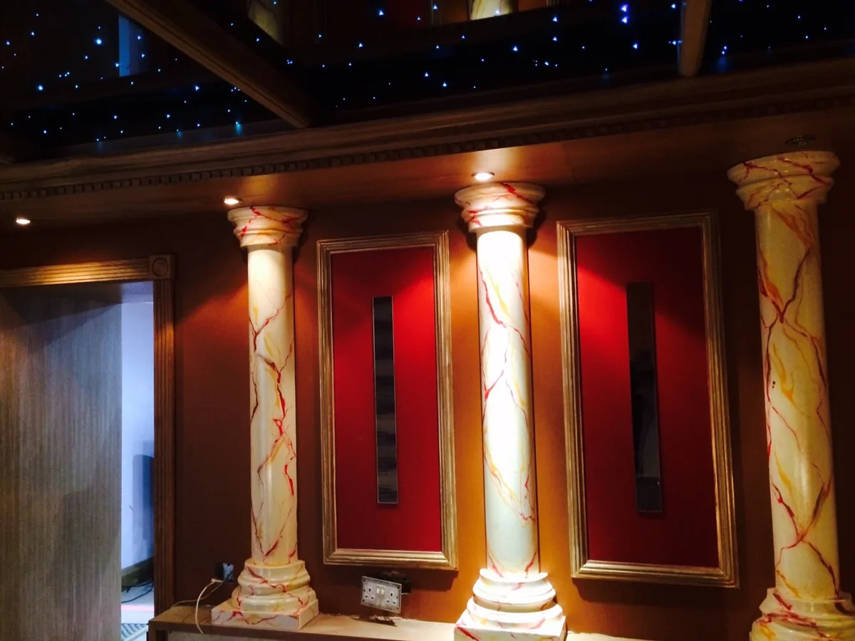 Bespoke media wall installation in a Bracknell home
